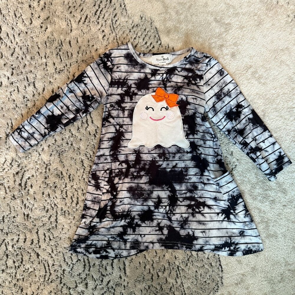 Marie Nicole Girlie Ghost Tie-dye Dress